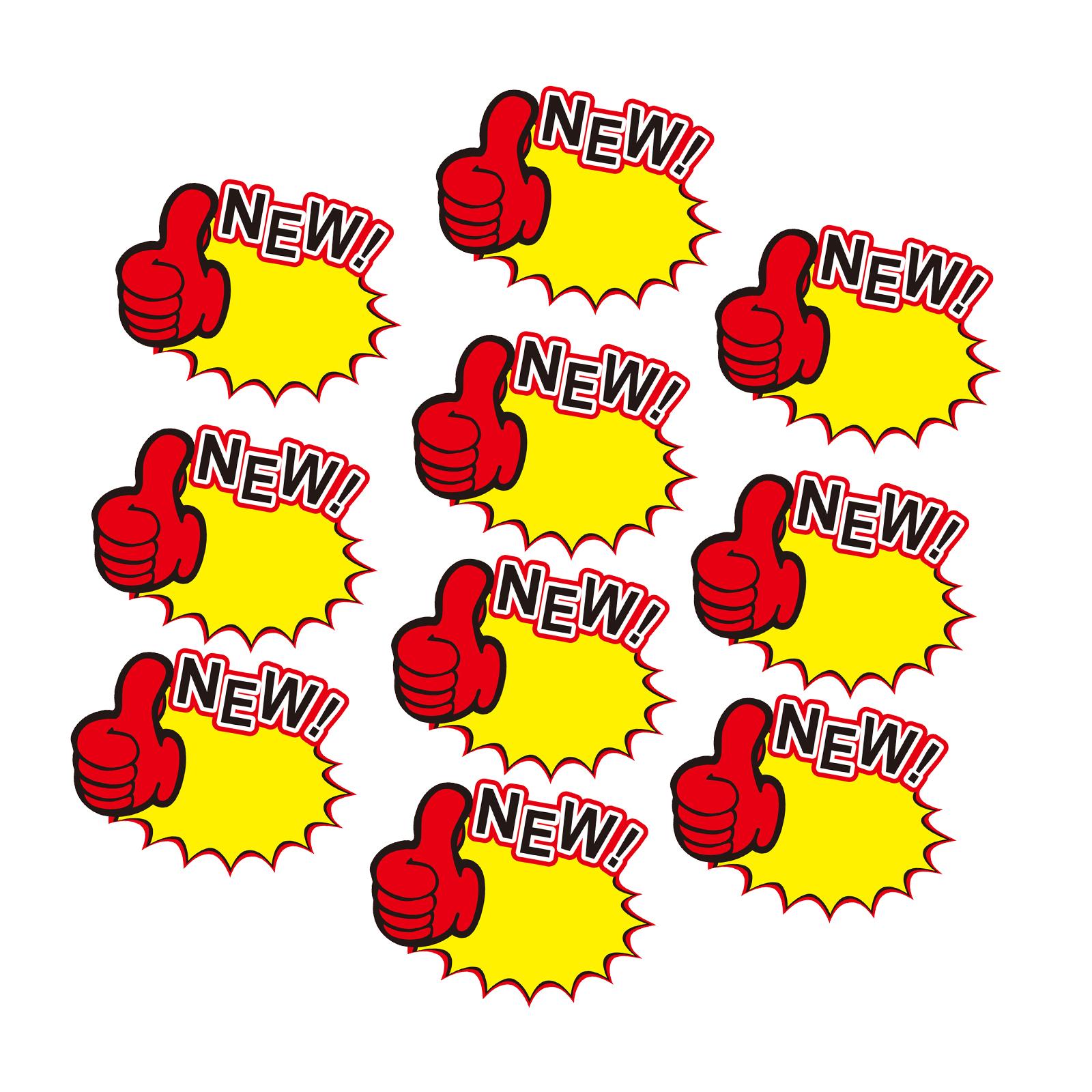 Ioensy - Etiquetas De Precio De Señal De Publicidad De Supermercado De 10 Piezas Para Estilo De Negocios B