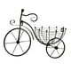 thumbnail image 1 of Canasto De Flores Para Bicicleta, Arte Colgante De Pared Para Valla, Decoración De Jardín, Negro, 1 of 3