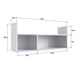 thumbnail image 3 of Repisa Yardas Murcia Blanco, 3 of 3