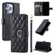 thumbnail image 3 of Funda Acolchada con Anilla y Correa para iPhone 16 Pro Slots para Tarjetas Negro, 3 of 5