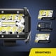 thumbnail image 3 of Pods de luz LED Nilight Flood Spot Combo x2 de 4 pulgadas y 60 W, 3 of 7