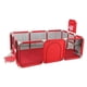 thumbnail image 2 of Corral de Seguridad Bebe 180 Cm. Con Aro y Arco + 50 Pelotitas Rojo, 2 of 9