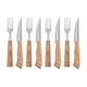thumbnail image 1 of Set 8 Cubiertos Para Asados Cuchillo + Tenedor Grilltech Bbq Color Marrón, 1 of 2
