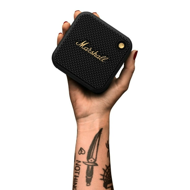 Parlante Portátil Bluetooth Willen Black And Brass | Lider