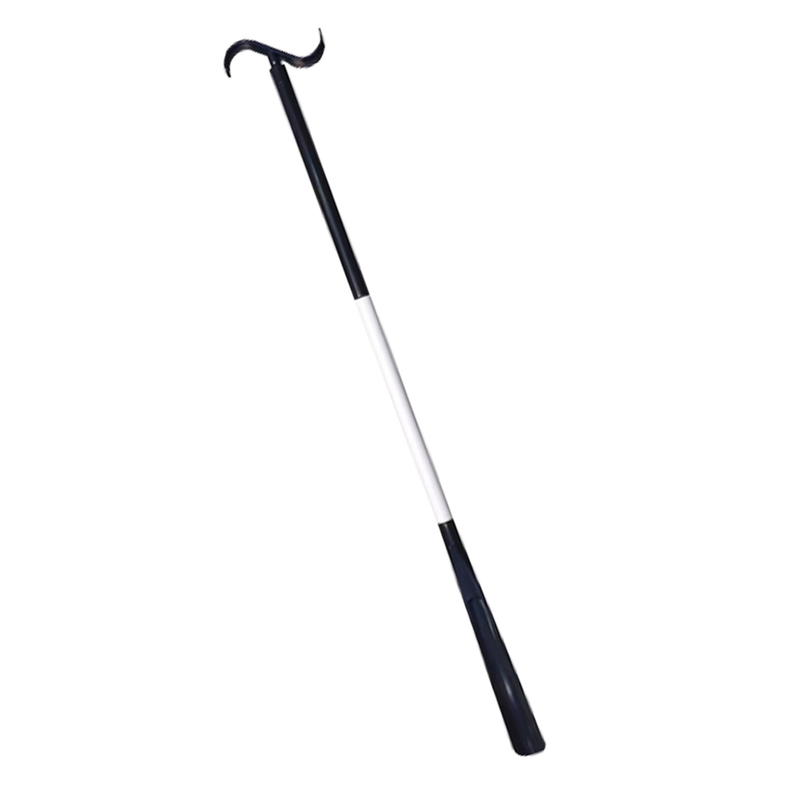 Ioensy - Bastón De Vestir Con Bolsa De Viaje Calzador Asistido Para Vestir Pantalones Blanco Y Negro