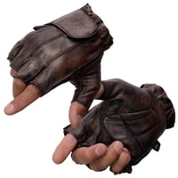 Guantes De Motocicleta Milwaukee Leather Mg7561 Marrón Con Palma De Gel
