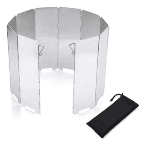 Genérico - Protector De Viento Para Cocinilla Portátil, Camping, 84X24 Cm