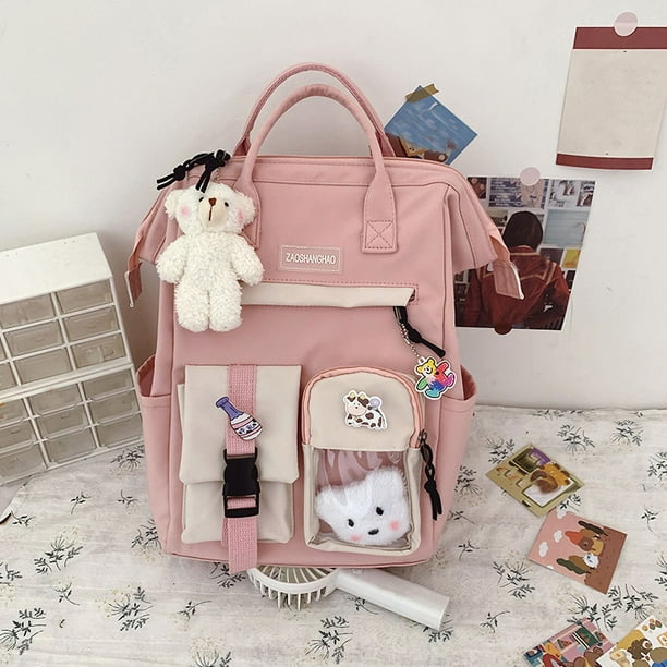 Upgrade Your Style with Our Classic Casual Backpack - Perfect for Travel, School and Daily Use with Accessories Included