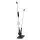 thumbnail image 1 of Unique Bargains Antena Decorativa Ajustable Universal Negro Tono Plateado para Vehículo de Coche 1Pc, 1 of 2