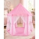 thumbnail image 4 of Carpa Infantil Tipo Casita Rosa con Cortinas y Techo de Lunares para Juegos, 4 of 6