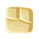 thumbnail image 5 of Plato De 3 Compartimentos Plato De Comida Dieta Control De Alimentos Para Restaurante Cocina Amarillo, 5 of 5