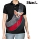 thumbnail image 1 of Portabebés para perros, de malla transpirable, con manos libres, correa acolchada ajustable, bolsa frontal, bandolera individual para perros y gatos., 1 of 8