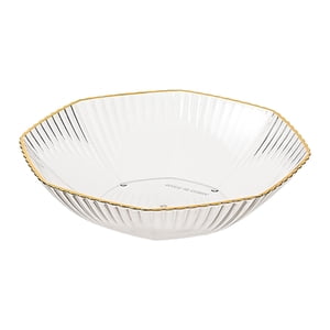 Bothyi - Plato De Resina Para Servir Platos De Boda Y Fiesta Para Decoración De Centro De Mesa Del Hogar Transparente