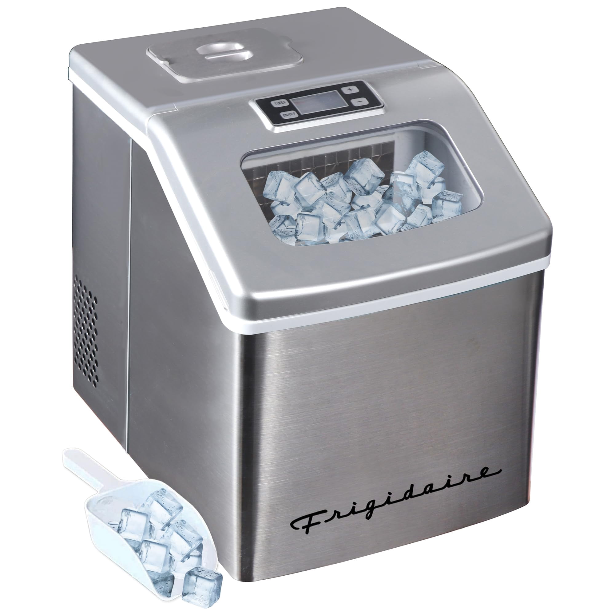 Máquina De Hielo Frigidaire Efic452-ss 18 Kg De Acero Inoxidable