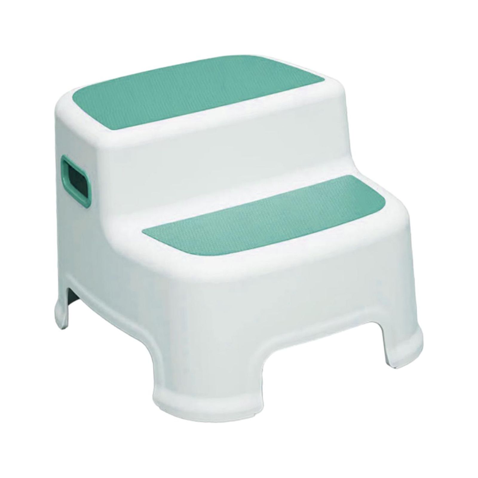 Magideal - Taburete Con Escalón, Taburete De Dos Escalones Para Niños, Taburetes Multifuncionales Dobles Para Niños Pequeños, Taburete Junto A La Cama Para Salas Lago Verde