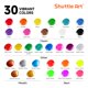 thumbnail image 3 of Set de pintura al temple Shuttle Art, 30 colores, lavable, 60 ml, para niños, 3 of 8