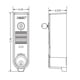 thumbnail image 4 of Alarma de salida Detex EAX-500 a batería, 100 dB, bocina piezoeléctrica, 4 of 4
