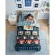 thumbnail image 3 of Cubrecama Plumon Infantil Reversible Diseño Galaxia y Amigos Plaza y Media, 3 of 6