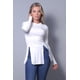 thumbnail image 1 of Elegante y Chic Top de Otoño con Aberturas y Mangas Largas, 1 of 5