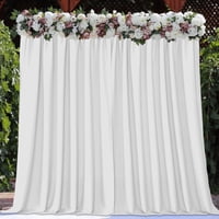 Cortinas Joydeco Para Fotografía, Color Blanco, 1,5 M X 2,1 M, 2 Paneles