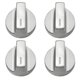 thumbnail image 1 of Perillas de estufa de gas Gesleben para Whirlpool W11517331 W10850027, 4 unidades, 1 of 8
