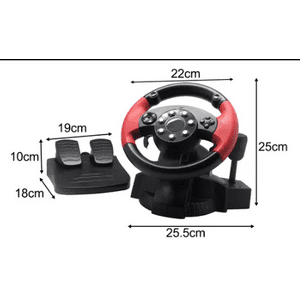 Mundo Shopping - Volante Gamer Simulador De Manejo Joystick Pc Ps4 Xbox Ps3