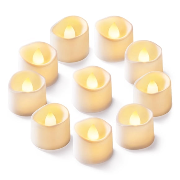 Velas de té LED sin llama Homemory, paquete de 12 unidades, 240 ml