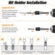 thumbnail image 5 of Juego extractor de tornillos Nuovoware de 22 piezas, kit magnético HSS, 5 of 8