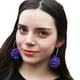 thumbnail image 2 of Aros Argollas Rosa Morado, 2 of 3