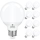 thumbnail image 1 of Bombilla LED de tocador Hansang G25, 5 W, 5000 K, luz diurna, paquete de 8, 1 of 7