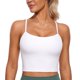 thumbnail image 1 of Sujetador deportivo CRZ YOGA Butterluxe Y Back Longline White para mujer, 1 of 7
