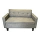 thumbnail image 3 of Sofa HVM 3 Cuerpos Alonso Lino Gris Pmetal, 3 of 4