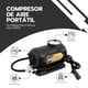thumbnail image 3 of Compresor De Aire Portátil 12v Inflador Neumáticos Auto 120psi Manómetro Accesorios Compacto Novystor Negro Modelo Inf-06, 3 of 9