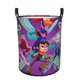 thumbnail image 1 of La Leyenda de la Búsqueda Cesta de lavandería de gran capacidad redonda con asa, bolsa para ropa sucia plegable, almacenamiento para dormitorio, baño y lavadero 44x35 cm, 1 of 6