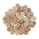 thumbnail image 4 of Botón redondo de madera impreso de 100 piezas para coser accesorios de ropa 20mm, 4 of 5