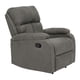 thumbnail image 2 of Berger Reclinable Moderno Matheus de Lino Gris, 2 of 7