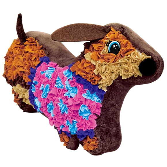 Creative Plush Craft Pillow DIY Kits Tela Por Número Para Regalo Dachshund