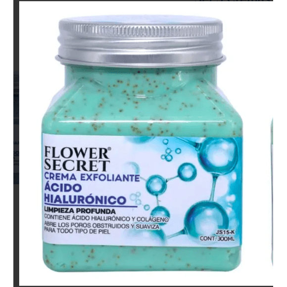 Crema exfoliante de ácido hialurónico 300 ml