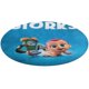 thumbnail image 1 of Cigüeñas Alfombra Redonda de Felpa Coral, Antideslizante, No Desprende Pelusas, Lavable y Duradera para Salón, Dormitorio y Habitación de Niños 60cm, 1 of 6
