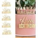 thumbnail image 3 of Espejo acrílico Pozese con diseño de feliz cumpleaños, 10 unidades, 3 of 6