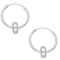 Lukso - Aros Argolla Túnel 16 Mm En Plata 925