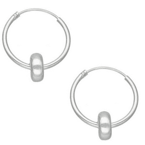 Lukso - Aros Argolla Túnel 16 Mm En Plata 925