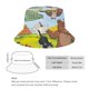 thumbnail image 2 of Osito Pequeño Sombrero bucket para adultos, gorra de protección solar, sombrero de pescador plegable para viajes al aire libre, pesca y actividades de verano, 2 of 6
