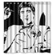 thumbnail image 1 of Cortina de ducha especial Scarface, juego de cortina de baño con ganchos, tamaño 66 x 72 pulgadas, 1 of 3