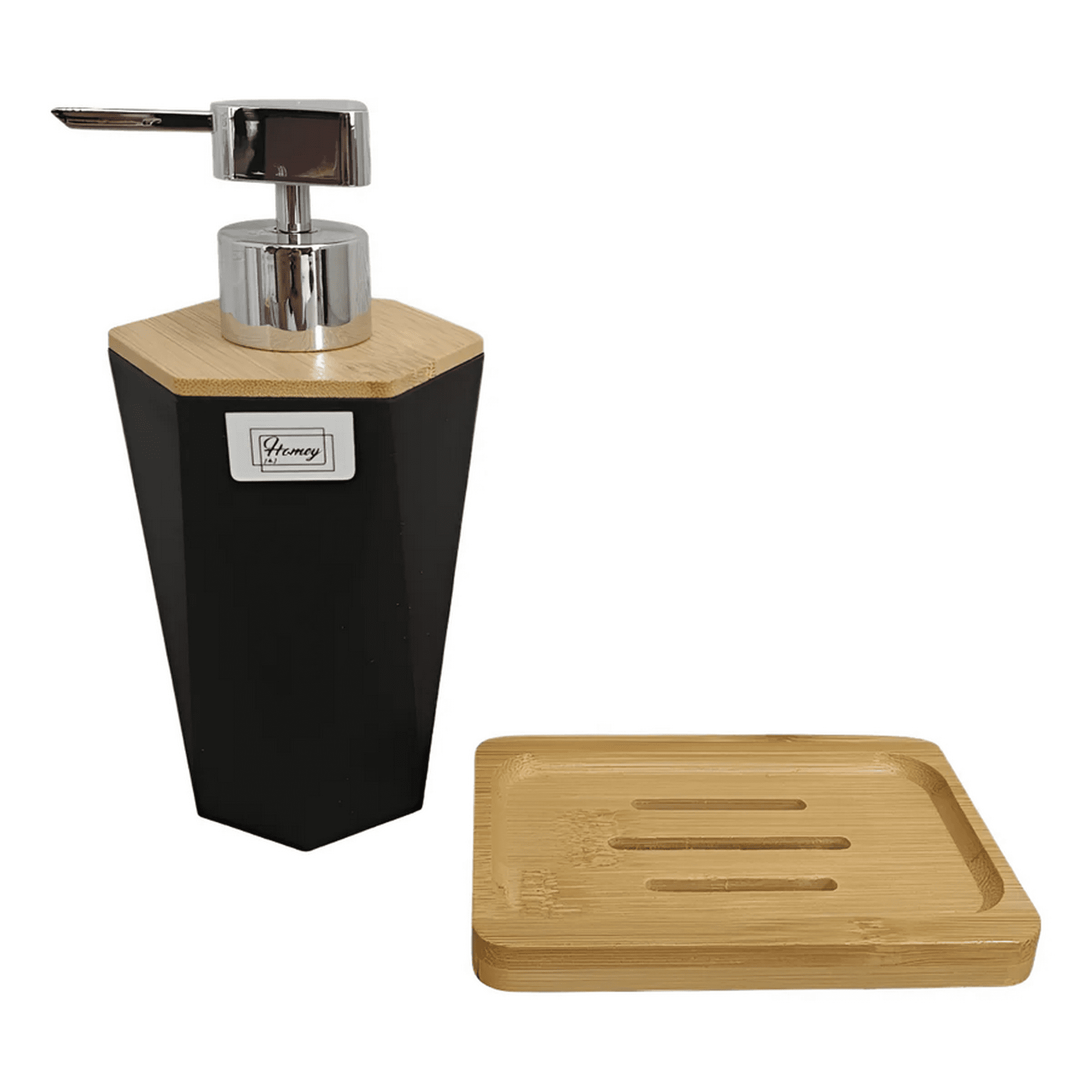 Genérico - Set Dispensador Y Jabonera De Baño Color Mod 69