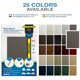 thumbnail image 2 of Kit de reparación de piel Pelle Patch para muebles, 25 colores, 2 of 7