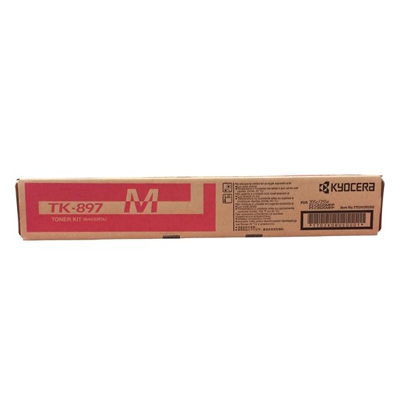 Tóner KYOCERA TK-897M Magenta – Rendimiento 6000 páginas