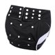 thumbnail image 3 of Pa?al De Tela Para Adultos PUL Lavable Para Hombres, Mujeres, PUL Y Seda De Hielo, Negro, 3 of 5