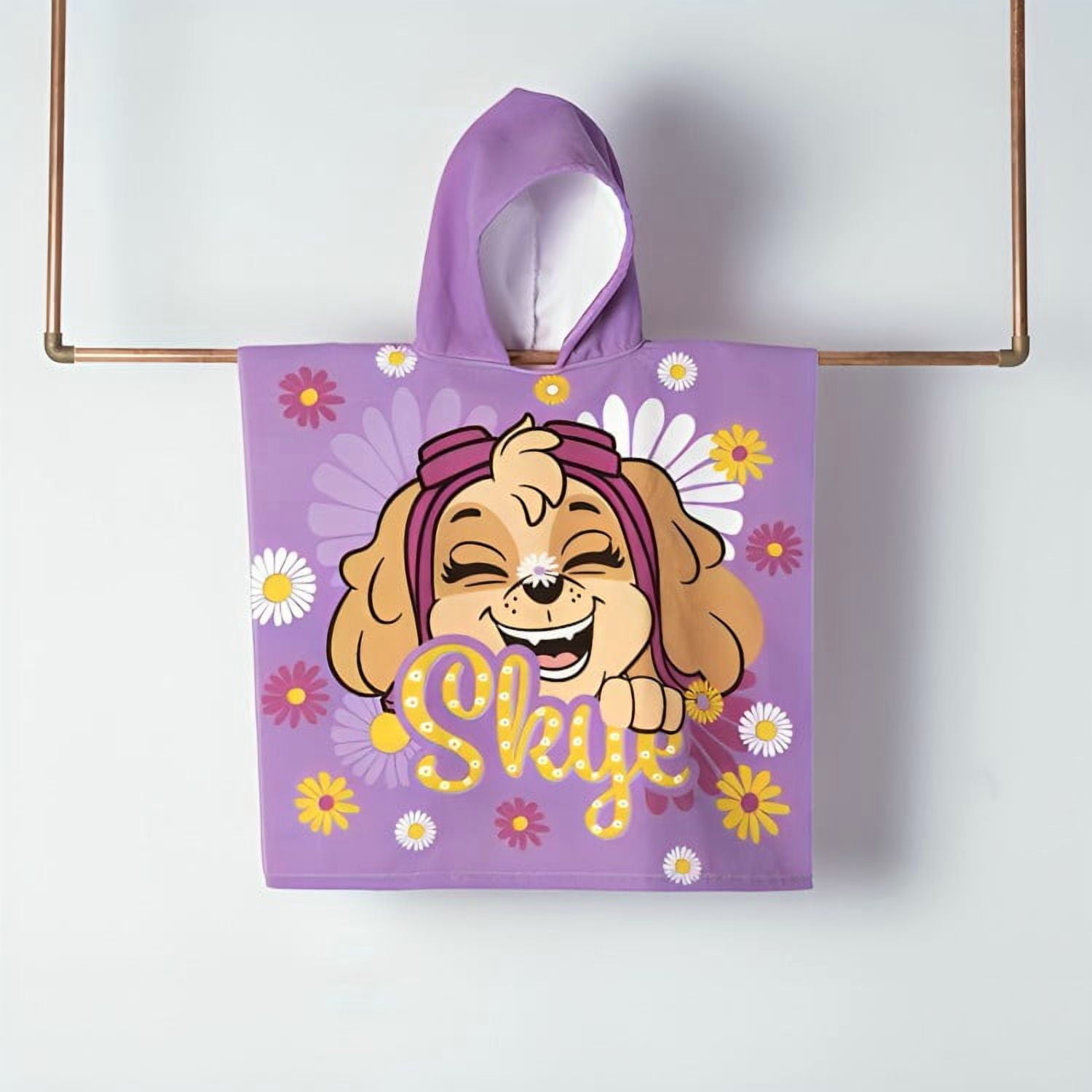 Mashini - Toalla De Playa Con Capucha Paw Patrol Daisy