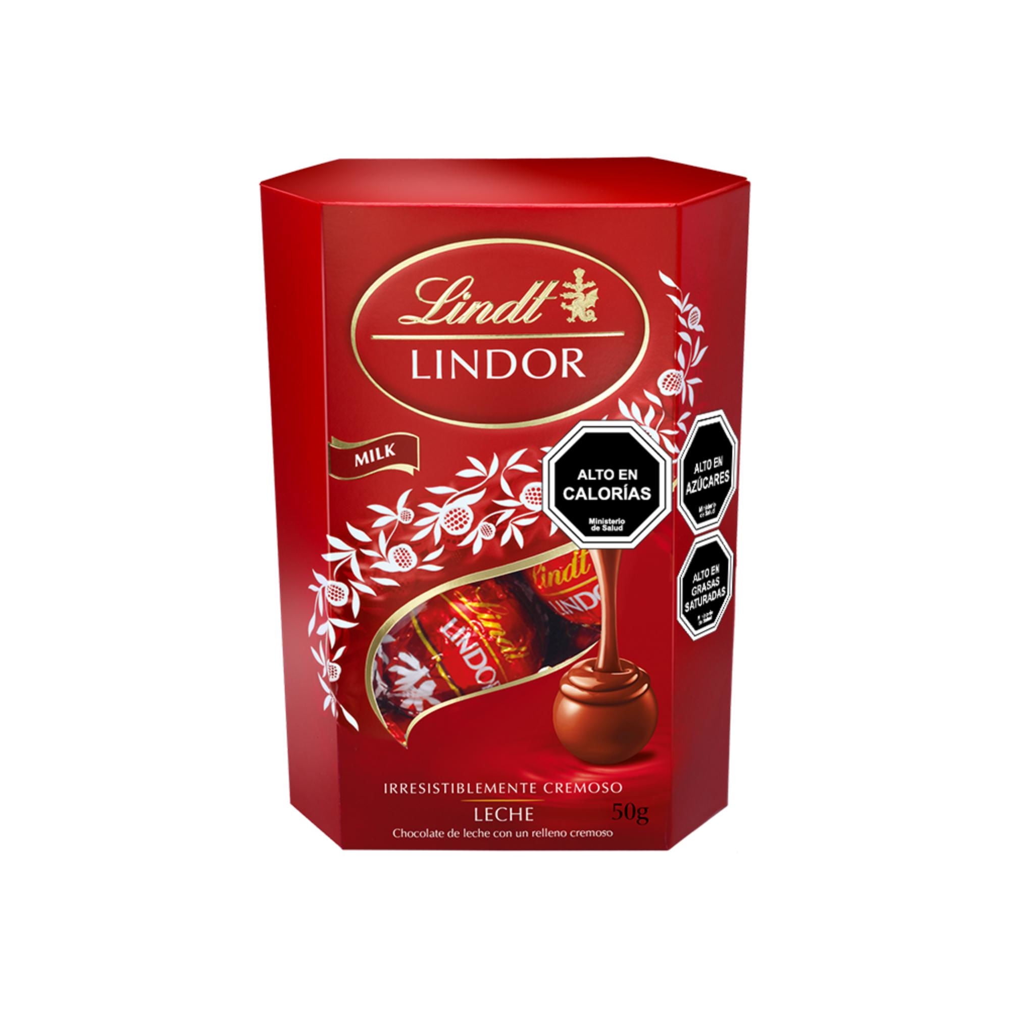 Chocolate De Leche Bombom 50 g Lindt